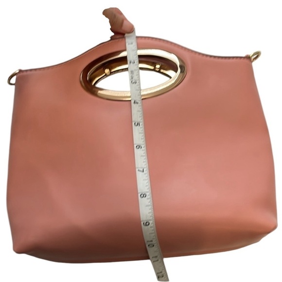 Medium Size Dusty Pink Tote/Crossbody - Picture 12 of 13